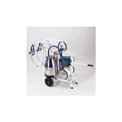 La machine à traire mobile pour chèvres (2 pots et 2 postes)