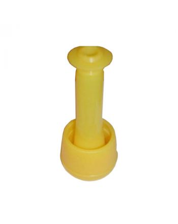 Manchon caprins Stimulor TopFlow (silicone jaune)