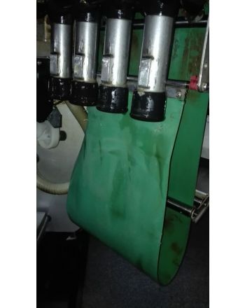 Garde bourre adaptable pour Delaval | VMS 92920602 (shock absorber sheet)